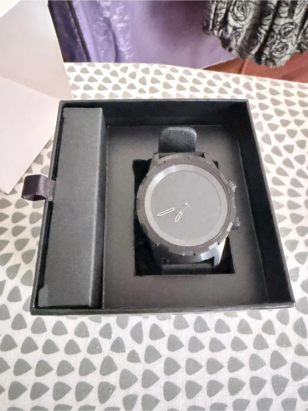 Cruz Hybrid Smartwatch — Black